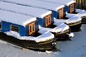 canal boats at Heyford